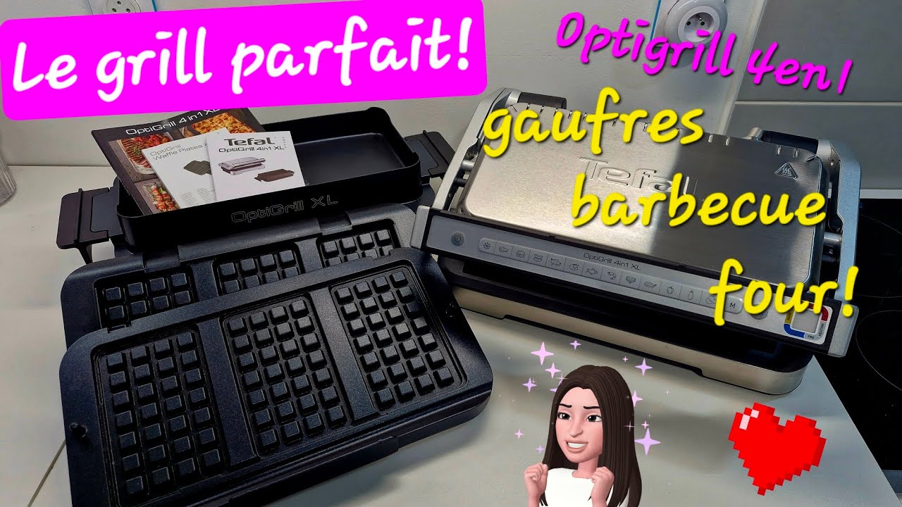 Optigrill XL 4en1 de Tefal : le grill parfait!