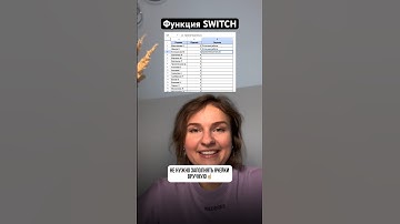 Функция SWITCH (ПЕРЕКЛЮЧ) в Гугл-таблицах #excel #googlesheets #эксель #аналитика #успеваемость
