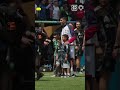 Achraf Hakimi provides a special moment after the match 🥰 #football #soccer #psg #worldcup #fifa