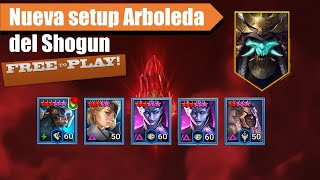 Otra Setup para SHOGUN 25 -- Free to Play -- RAID SHADOW LEGENDS