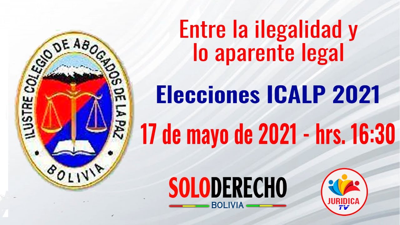 Elecciones del ICALP 2021 YouTube