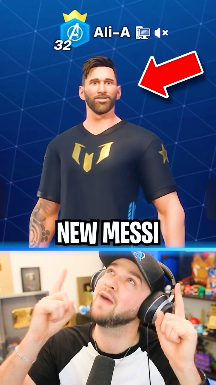 MESSI is now in FORTNITE! ?