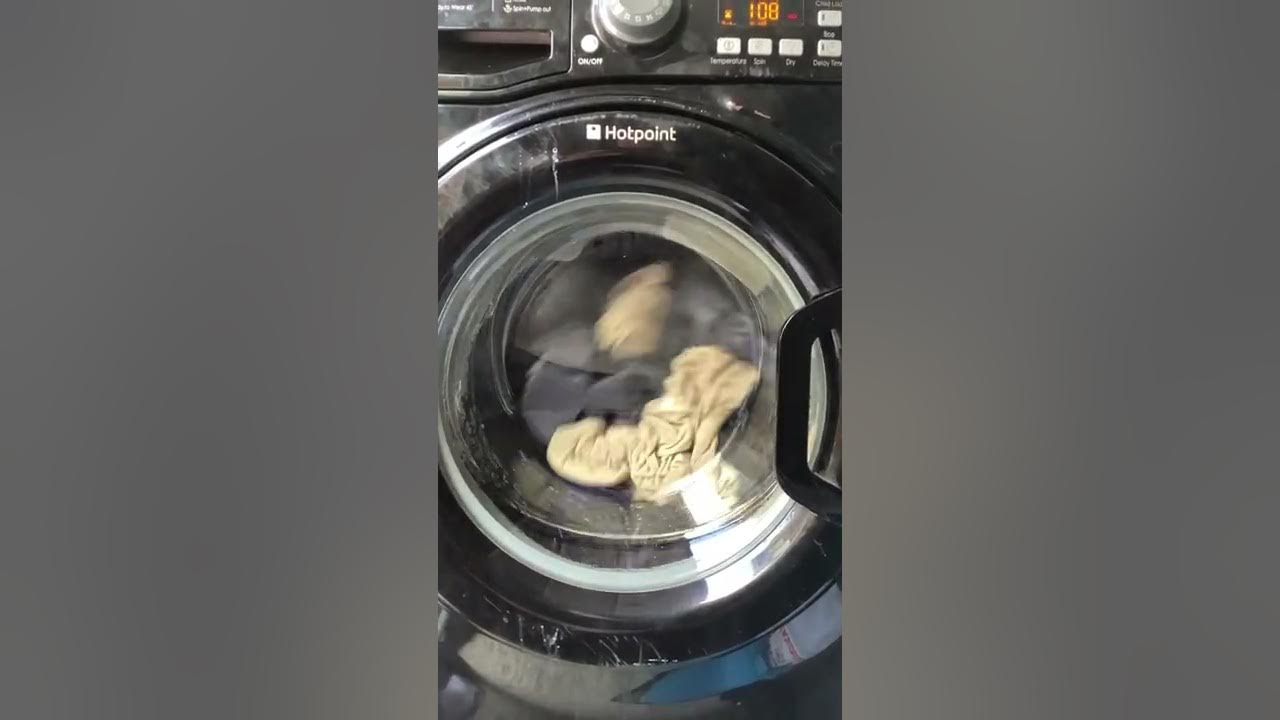 Hotpoint washing machine on cottons eco 40 YouTube