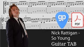 Nick Rattigan - So Young Guitar Tabs [TABS]