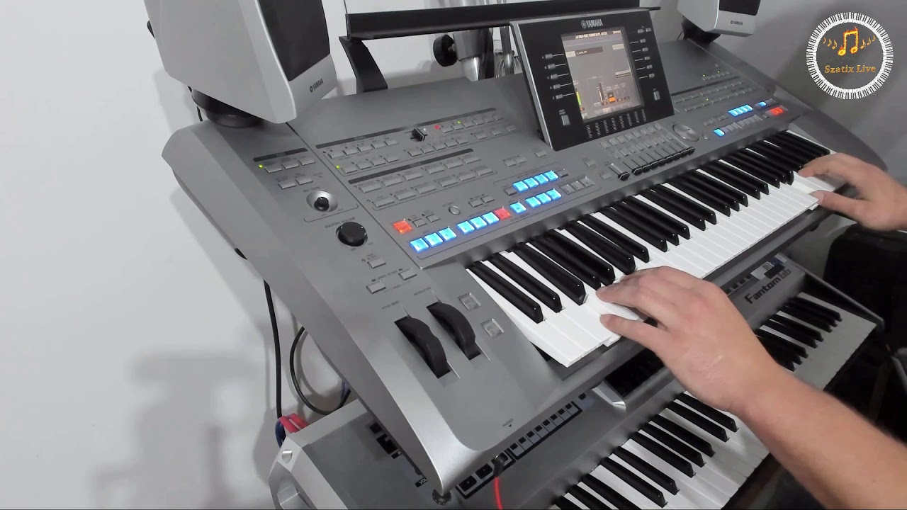 Sofia - Alvaro Soler ( Cover by Szatix Live ) Yamaha Tyros 5 lata 80