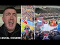 Ipswich town vs sunderland  21  fans let off pyros  insane limbs as town score late winner