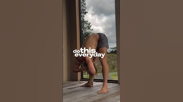 One exercise that will help you with your lower back pain, hip stiffness and tight hamstrings! 👇🏼