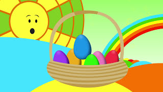 Animated Surprise Eggs For Learning Colors Part Ii