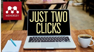 Add Page Numbers to in-Text Citations with Mendeley (2021)