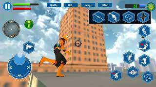 Rope Man Superhero - Police Crime City - Open World Mobile Game screenshot 4