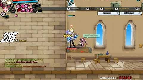 [Elsword] Code Unknown dash jump XZ chain