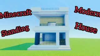 minecraft standing modern #buildcraft  🏠| #minecraft #proplayz #gaming #gamingshorts #granny #games screenshot 2