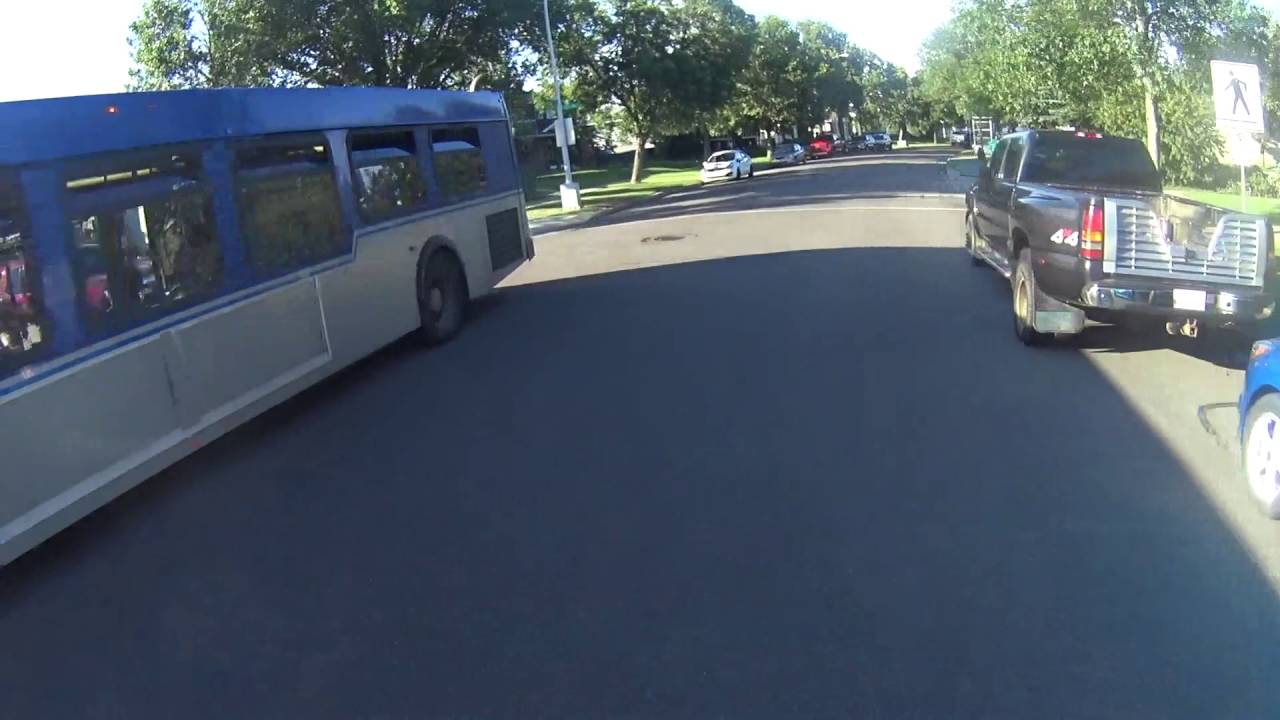 Cycling Accident in North Edmonton YouTube