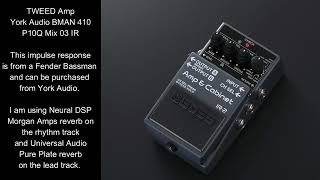 Boss IR 2 Demo with third party Impulse Responses Loaded - York Audio, Cenzo, Allure, etc...