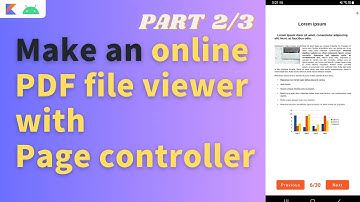 android studio pdf viewer | android native pdf viewer | android pdf renderer example part 2