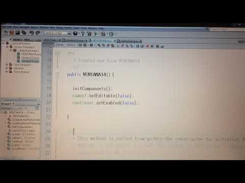 Como hacer una interfaz grafica o ventana o jframe en netbeans #6