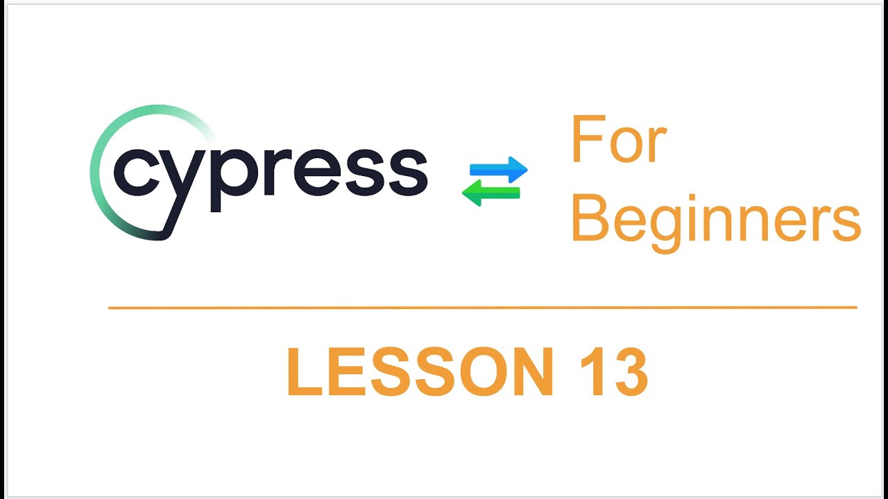 Cypress for Beginners LESSON 13 Intercept the request and verify UI