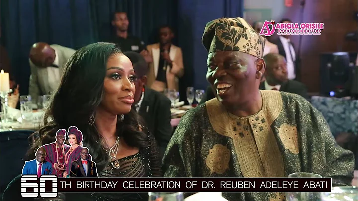 CHECK OUT DR. SHADE OKOYA ATTIRE TO THE 60TH BIRTHDAY CELEBRATION OF DR. REUBEN ADELEYE ABATI
