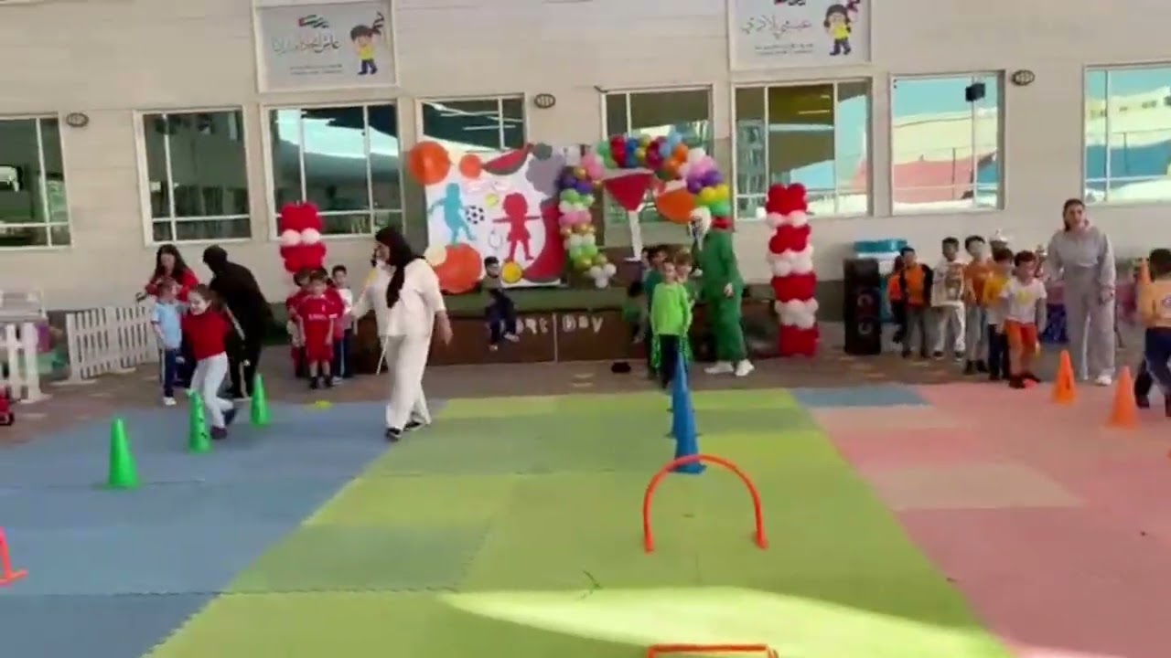 مقتطفات من اليوم الرياضي لطلاب الصف الأول 🏆⚽️🏸🥎