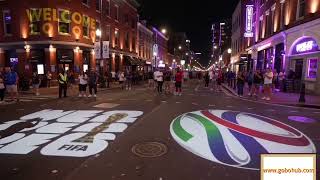 2026 World Cup LOGO Projector Lights Up US Bar Streets | Rotating + Static Logo Display 