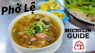 Eating Michelin Guide TOP RATED Pho In Saigon! Pho Le - Is It The Best?