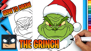How to Draw The Grinch | Fun Holiday Drawing Tutorial