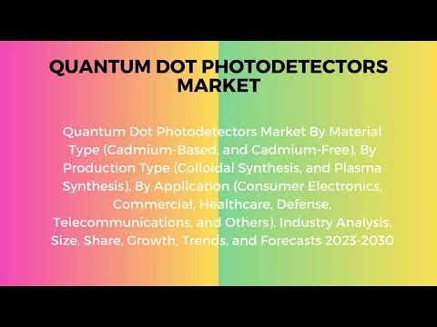 Quantum Dot Photodetectors