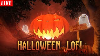 Spooky Halloween Music 🎃 Jack O' Lantern 🎃 Lofi Hip Hop Halloween Radio 24/7 - hip hop music station