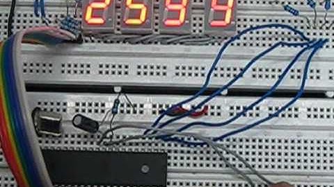 13A Microcontroller AT89C51 based up down counter without edge triggering