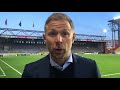 Pehrsson efter segern i allsvenska premiären