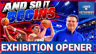 SEASON STARTER: Kansas Jayhawks Open Exhibition Play vs Pitt State Gorrilas | Who Will Self Start
