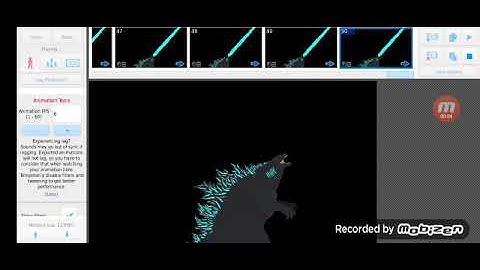 Godzilla tail movement!!! almost perfect!!!