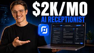 Build a $2k/mo AI Phone Receptionist in 12 Minutes (Live)