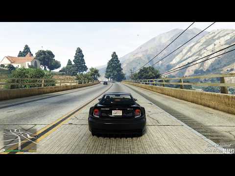 Grand Theft Auto 5 Enhanced - Benefactor Feltzer - Gameplay (PC UHD) [4K60FPS]