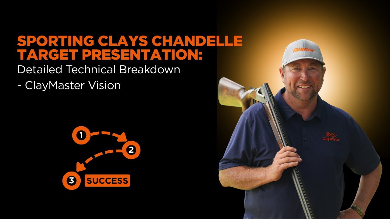 Sporting Clays Chandelle Target Presentation: Detailed Technical Breakdown - ClayMaster Vision