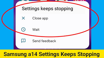 Fix Samsung a14 Settings Keeps Stopping Problem || Samsung a14 Settings Not Working & Not Opening