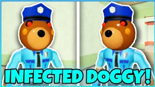 How to get ‘‘INFECTED DOGGY’’ BADGE + INFECTED DOGGY MORPH/SKIN in PIGGY RP - 2 - Roblox