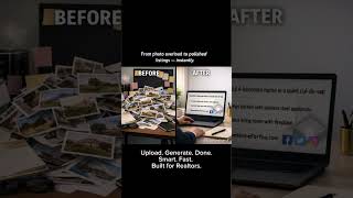 From photo overload to to polished property listing #listinsecondbrain.ai #listingsecondbrain