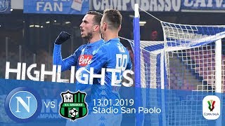 HL - Napoli V Sassuolo 2-0 (Coppa Italia)