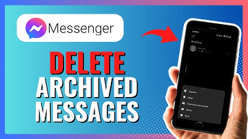 How to DELETE Archived Messages on Messenger 2024!
