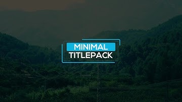 Clean Minimal Titles Premiere Pro Templates