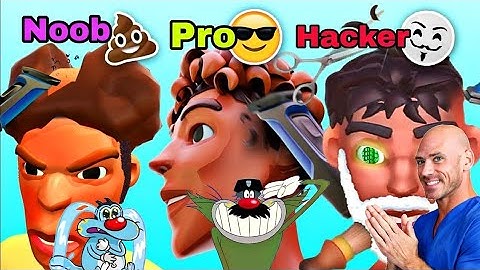 Noob vs Pro vs Hacker - Asmr Fade master ! | Oggy and Jack Playing Asmr Games !