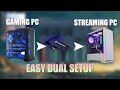 DUAL PC STREAMING SETUP - Step by Step (THE EASY WAY)