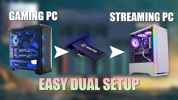 DUAL PC STREAMING SETUP - Step by Step (THE EASY WAY)