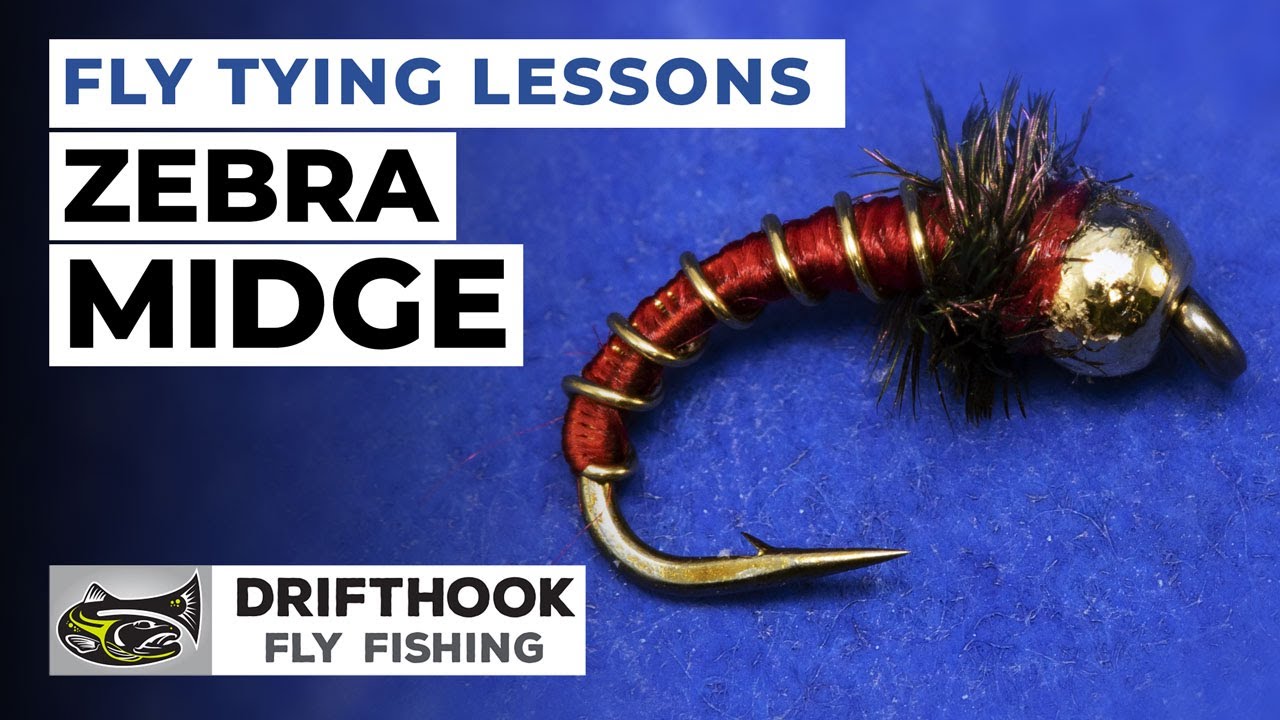 Fly Tying Lessons - Zebra Midge 