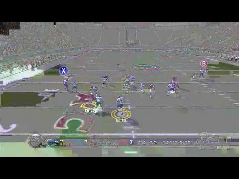 NCAA Football 08 Xbox 360 Gameplay - Option Pass