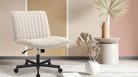 Review em vídeo: Cadeira de Escritório Python Fly Leisure, Assento Extra Grande e Largo em Tecido