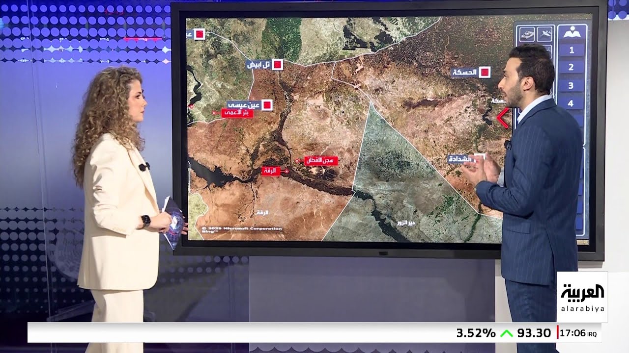 بعد اشتباكات مع "قسد".. خريطة انتشار الجيش السوري في مناطق الجزيرة