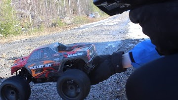 The Nitro powered RC car finally drives! (HPI Bullet MT 3.0)