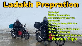 Ladakh Trip Planning 2024 || Complete Guide for First Timers || How to Travel? || Tour Budget ||